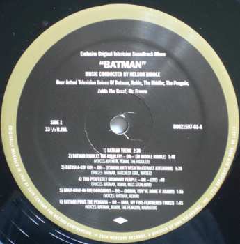 LP Nelson Riddle: Batman (Exclusive Original Television Soundtrack Album)