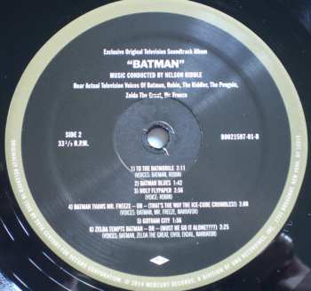 LP Nelson Riddle: Batman (Exclusive Original Television Soundtrack Album)