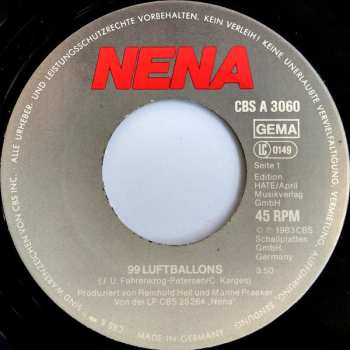 SP Nena: 99 Luftballons