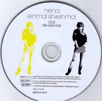 2CD Nena: Einmal Ist Keinmal