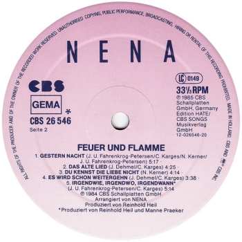 LP Nena: Feuer Und Flamme
