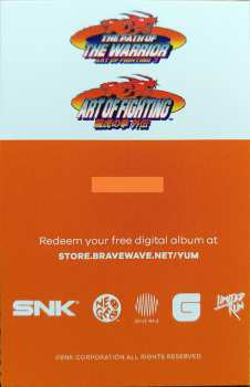 2LP NEO Sound Orchestra: Art Of Fighting 3: The Path Of The Warrior The Definitive Soundtrack CLR