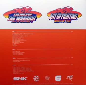 2LP NEO Sound Orchestra: Art Of Fighting 3: The Path Of The Warrior The Definitive Soundtrack CLR