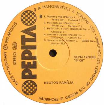 LP Neoton Família: Neoton Família