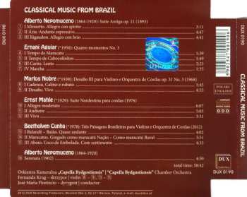CD Alberto Nepomuceno: Classical Music From Brazil