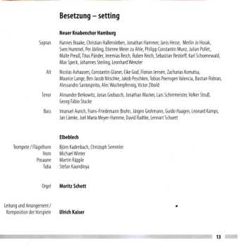 CD Neuer Knabenchor Hamburg: Es Singt Und Klingt Mit Schalle
