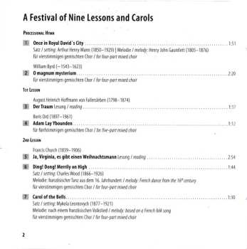 CD Neuer Knabenchor Hamburg: A Festival Of Nine Lessons And Carols