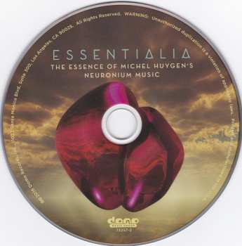 CD Neuronium: Essentialia : The Essence Of Michel Huygen's Neuronium Music