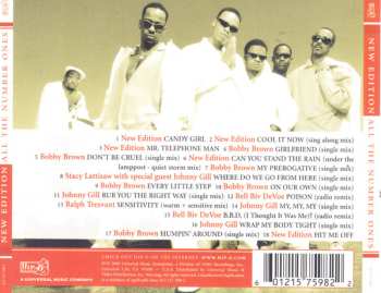 CD New Edition: All The Number Ones: Together & Solo