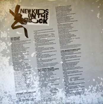 LP New Kids On The Block: Merry, Merry Christmas