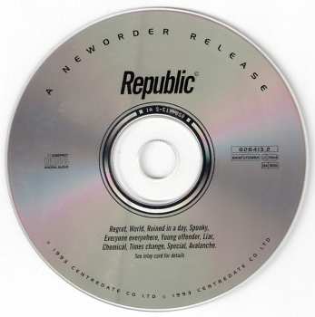 CD New Order: Republic