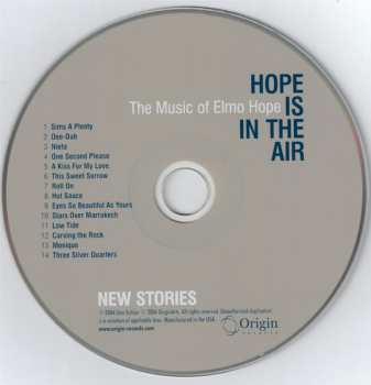 CD New Stories: Hope Is In The Air - The Music Of Elmo Hope