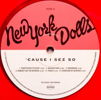 LP New York Dolls: 'Cause I Sez So LTD | CLR