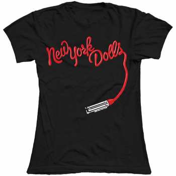 Merch New York Dolls: Dámske Tričko Lipstick Logo New York Dolls 