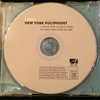 CD New York Polyphony: I Sing The Birth