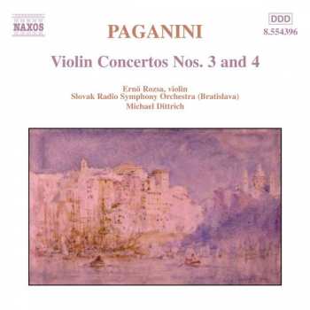 CD Niccolò Paganini: Violin Concertos Nos. 3 & 4