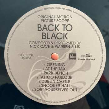 LP Nick Cave & Warren Ellis: Back To Black (Original Motion Picture Score)