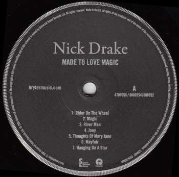 LP Nick Drake: Made To Love Magic