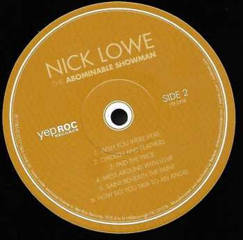 LP/SP Nick Lowe: The Abominable Showman