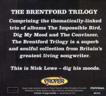 3CD/Box Set Nick Lowe: The Brentford Trilogy