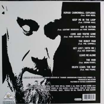 LP Nick Oliveri's Uncontrollable: Leave Me Alone LTD | CLR