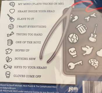 CD Nick Piunti & The Complicated Men: Heart Inside Your Head