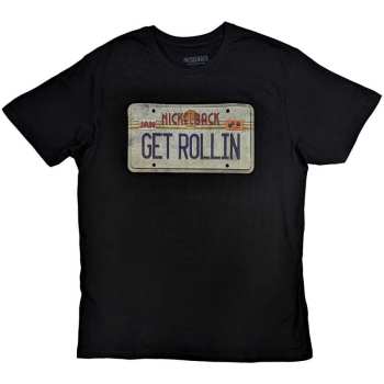 Merch Nickelback: Tričko License Plate