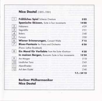 CD Berliner Philharmoniker: In My Mountains (Nico Dostal Conducts Nico Dostal)