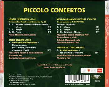 CD Orchestra Haydn Di Bolzano E Trento: Piccolo Concertos