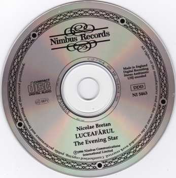 CD Nicolae Bretan: Luceafărul = The Evening Star