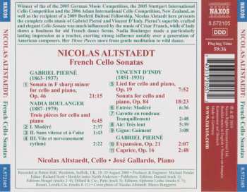 CD Nicolas Altstaedt: French Cello Sonatas