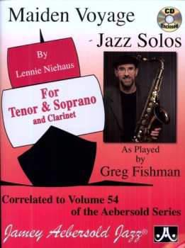 Album Niehaus,lennie: Vol. 54 Maiden Voyage Tenor Sax Solos