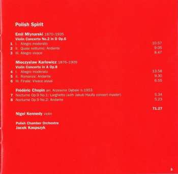 CD Nigel Kennedy: Polish Spirit