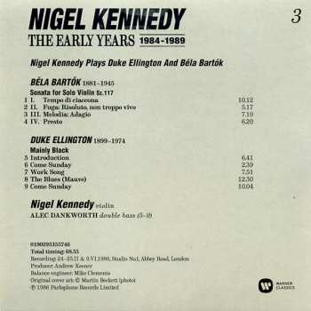 7CD/Box Set Nigel Kennedy: The Early Years 1984-1989