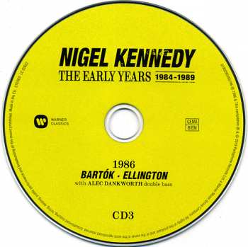7CD/Box Set Nigel Kennedy: The Early Years 1984-1989