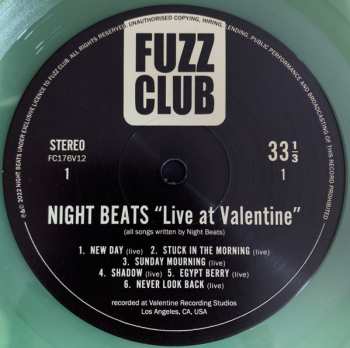 LP Night Beats: Live At Valentine CLR | LTD