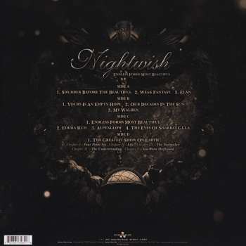 2LP Nightwish: Endless Forms Most Beautiful
