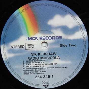 LP Nik Kershaw: Radio Musicola