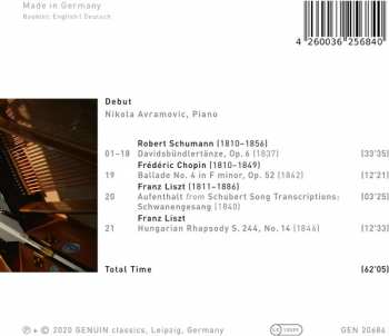 CD Nikola Avramovic: Debut