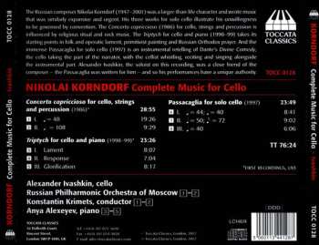 CD Moscow Philharmonic Orchestra: Complete Music For Cello