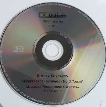 4CD Nikolai Rimsky-Korsakov: Orchestral Works Including Scheherazade