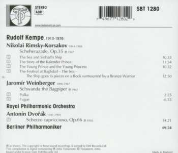 CD Antonín Dvořák: Scheherazade, Schwanda the Bagpiper, Scherzo Capriccioso