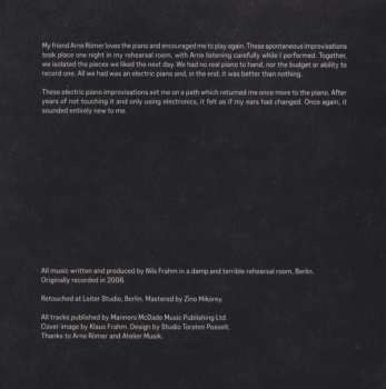 CD Nils Frahm: Electric Piano