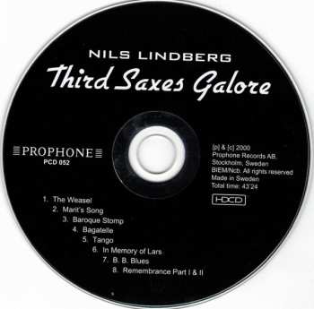 CD Nils Lindberg Third Saxes Galore: Nils Lindberg Third Saxes Galore