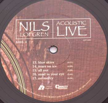 2LP Nils Lofgren: Acoustic Live LTD