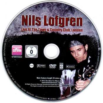 DVD Nils Lofgren: Live At The Town & Country Club, London