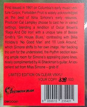 LP Nina Simone: Forbidden Fruit