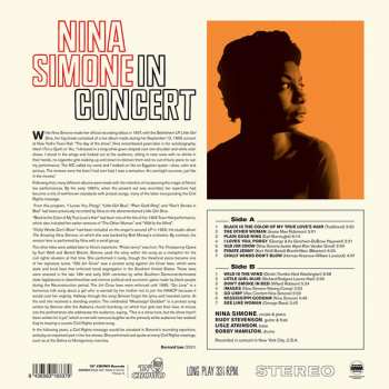LP Nina Simone: In Concert