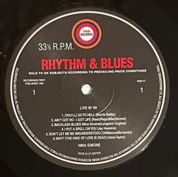LP Nina Simone: Live in ’69     