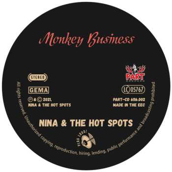 CD Nina & The Hot Spots: Monkey Business